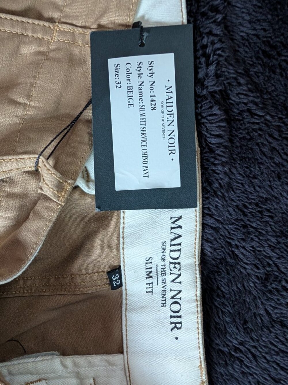 Maiden Noir Orig $235 | Slim Fit Service Chino | 32 | NWT!